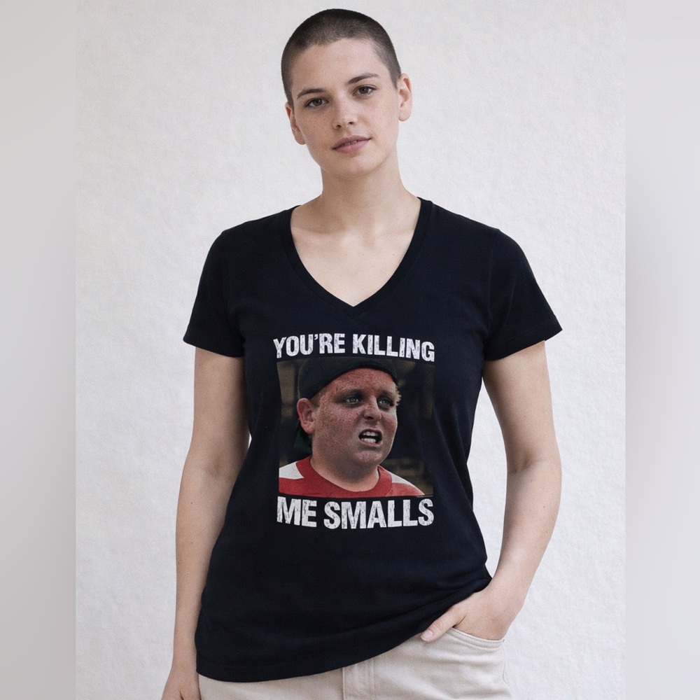 YOU’RE KILLING ME SMALLS! Sandlot v-neck tee
